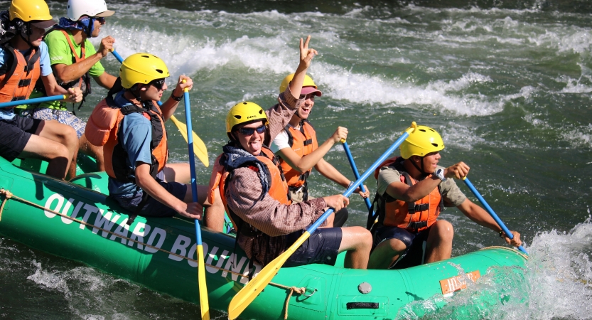 rafting expedition for teens